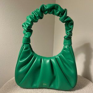 JW PEI Gabbi Ruched Hobo Handbag - Grass Green